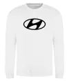Світшот Hyundai logo Білий фото
