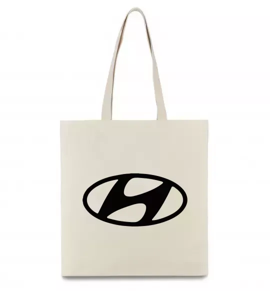 Эко-сумка Hyundai logo Бежевый фото