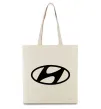 Эко-сумка Hyundai logo Бежевый фото