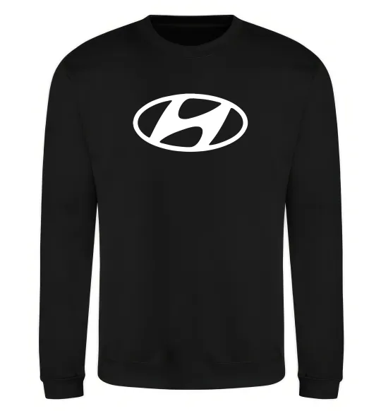 Світшот Hyundai logo Чорний фото
