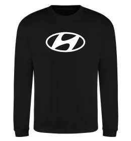 Свитшот Hyundai logo Черный фото