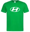 Чоловіча футболка Hyundai logo Зелений фото