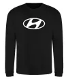 Світшот Hyundai logo Чорний фото