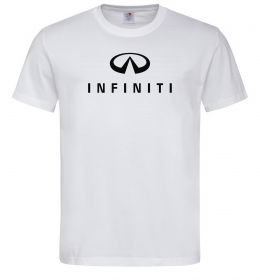 Чоловіча футболка Infiniti logo та назва Чоловіча футболка Infiniti logo та назва