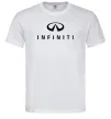 Мужская футболка Infiniti logo та назва Белый Мужская футболка Infiniti logo та назва Белый фото