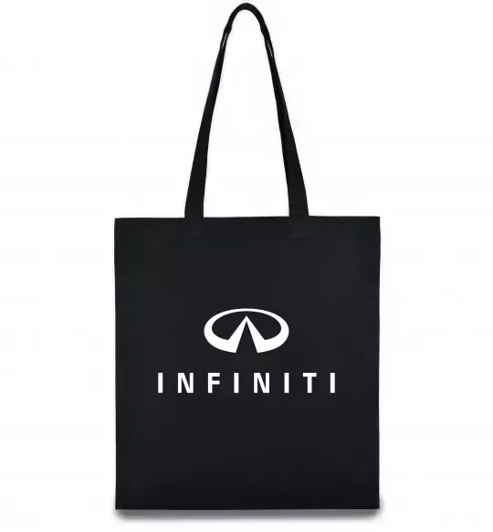 Эко-сумка Infiniti logo та назва Черный фото
