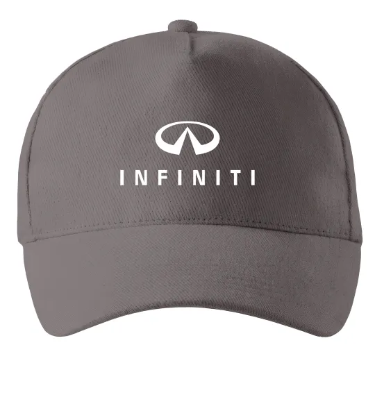 Кепка Infiniti logo та назва Серый фото