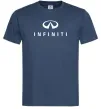 Мужская футболка Infiniti logo та назва Темно-синий Мужская футболка Infiniti logo та назва Темно-синий фото