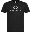 Мужская футболка Infiniti logo та назва Черный Мужская футболка Infiniti logo та назва Черный фото