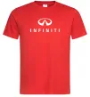 Мужская футболка Infiniti logo та назва Красный Мужская футболка Infiniti logo та назва Красный фото