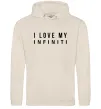 Жіноча толстовка (худі) I love my Infiniti Таш Жіноча толстовка (худі) I love my Infiniti Таш фото