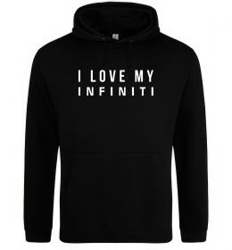 Жіноча толстовка (худі) I love my Infiniti