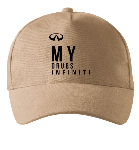 Кепка Infiniti my drug Пісочний фото