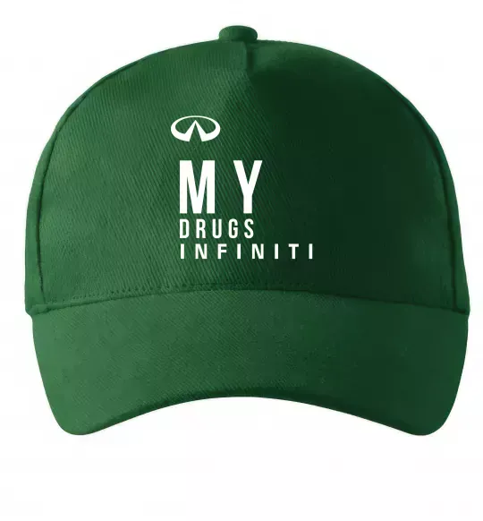 Кепка Infiniti my drug Темно-зелений фото