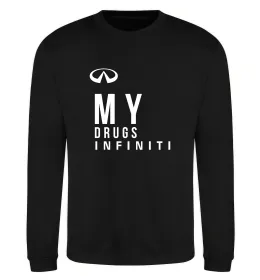Свитшот Infiniti my drug Черный фото