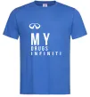 Мужская футболка Infiniti my drug Ярко-синий Мужская футболка Infiniti my drug Ярко-синий фото