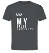 Мужская футболка Infiniti my drug Графит Мужская футболка Infiniti my drug Графит фото