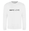 Свитшот Infiniti one love Белый фото