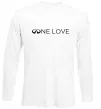 Лонгслів Infiniti one love Білий фото