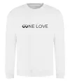 Свитшот Infiniti one love Белый фото