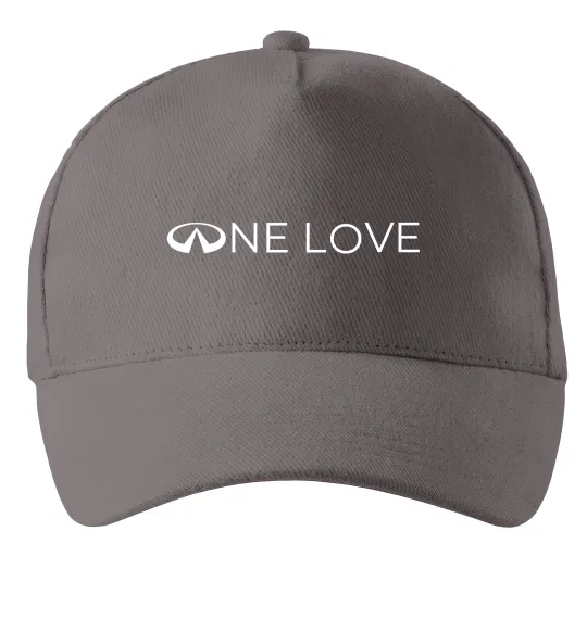 Кепка Infiniti one love Серый фото
