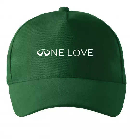 Кепка Infiniti one love Темно-зелений фото