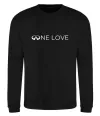Свитшот Infiniti one love Черный фото