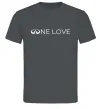 Мужская футболка Infiniti one love Графит фото