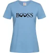 Женская футболка Infiniti Boss Голубой фото