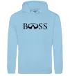Мужская толстовка (худи) Infiniti Boss Голубой фото