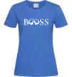 Женская футболка Infiniti Boss Ярко-синий фото