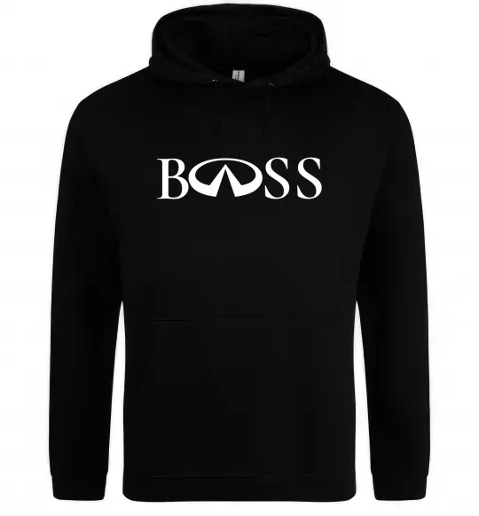 Мужская толстовка (худи) Infiniti Boss Черный фото