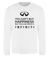 Свитшот You can drive Infiniti Белый фото