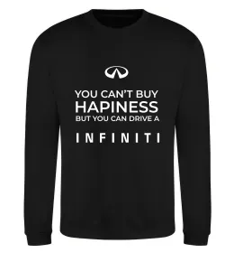 Свитшот You can drive Infiniti Черный фото