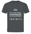Чоловіча футболка You can drive Infiniti Графіт Чоловіча футболка You can drive Infiniti Графіт фото