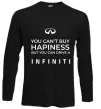 Лонгслив You can drive Infiniti Черный фото