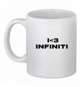 Чашка керамическая I <3 Infiniti