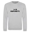 Свитшот I <3 Infiniti Серый меланж фото