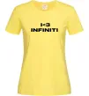 Жіноча футболка I <3 Infiniti Лимонний фото