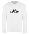 Свитшот I <3 Infiniti Белый фото