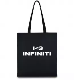 Эко-сумка Need money for Infiniti Черный фото