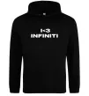 Мужская толстовка (худи) I <3 Infiniti Черный фото