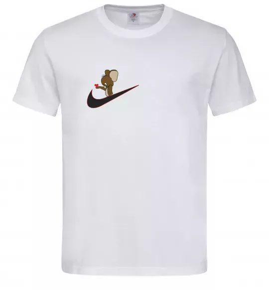 Мужская футболка Джері парна Белый фото