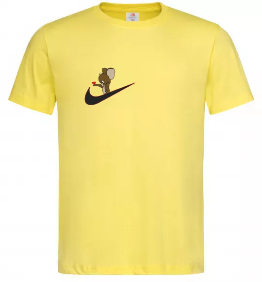 Мужская футболка Джері парна Лимонный фото