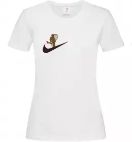 Женская футболка Джері парна Белый фото