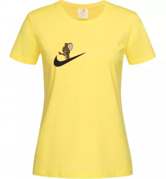 Женская футболка Джері парна Лимонный фото