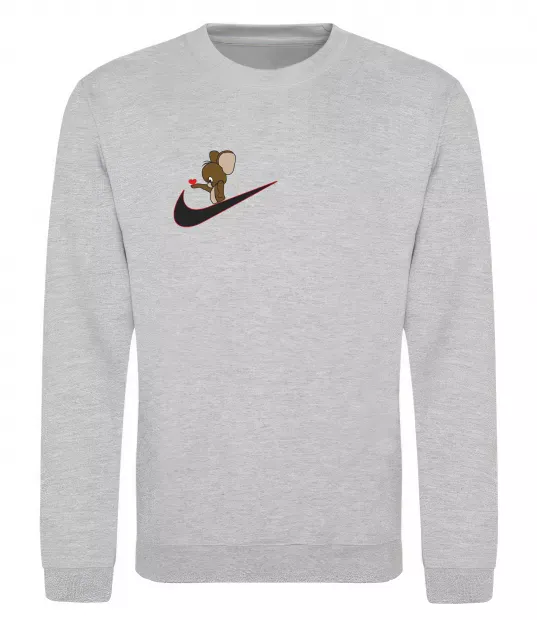 Світшот Джері парна Сірий меланж фото