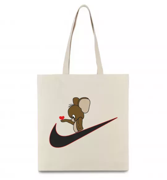 Эко-сумка Джері парна Бежевый фото