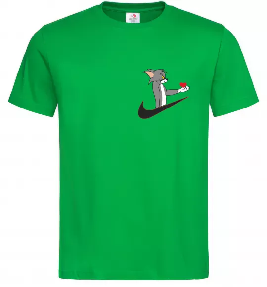 Чоловіча футболка Том парна Зелений фото