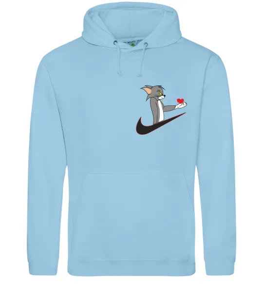 Чоловіча толстовка (худі) Том парна Блакитний фото